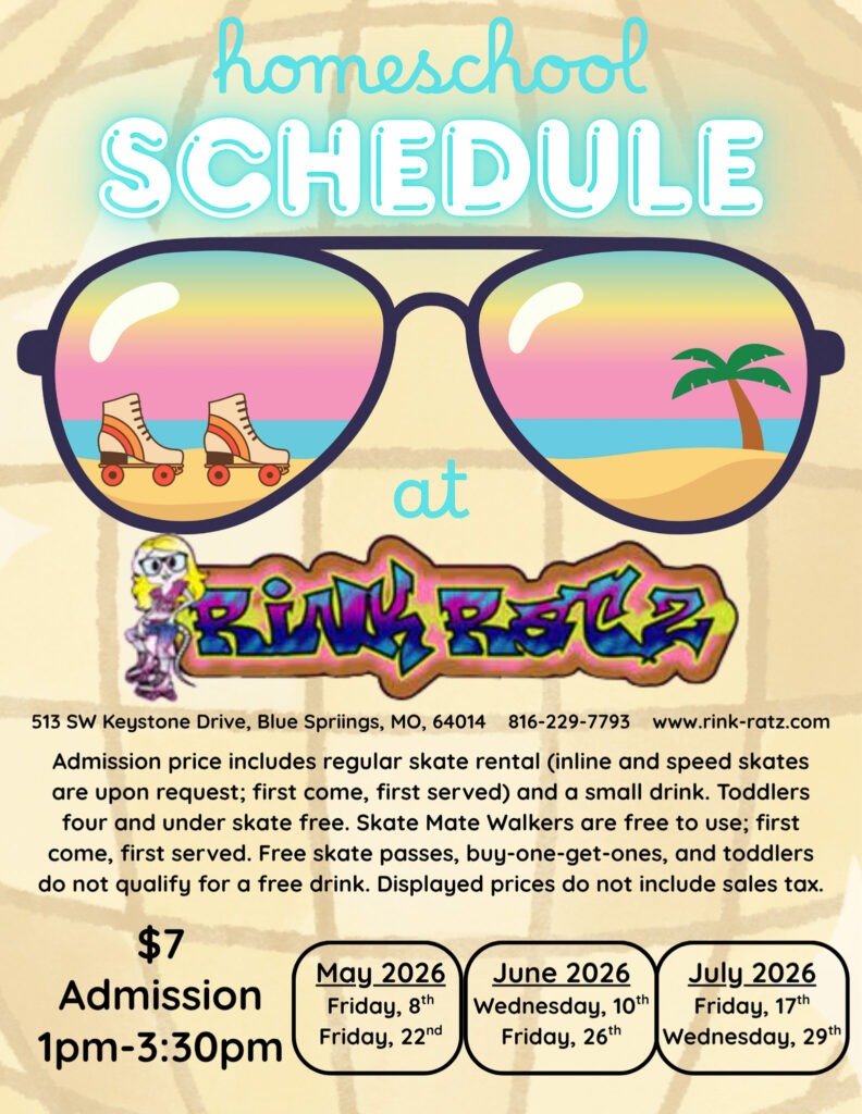 Rink Ratz Summer Home School Schedule